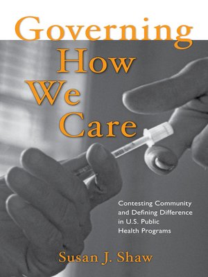 cover image of Governing How We Care
